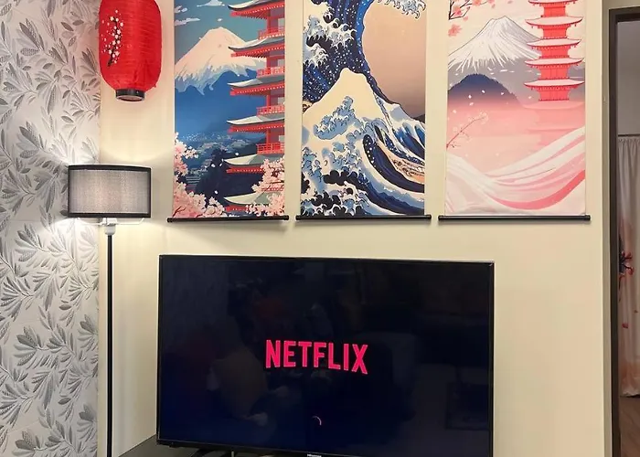 Japan Vibe Near Ayala Feliz Mall 2br 55sqm With Veranda Netflix Prime Hbo Max Pool