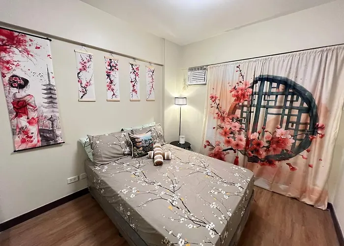 Japan Vibe Near Ayala Feliz Mall 2br 55sqm With Veranda Netflix Prime Hbo Max Pool 公寓