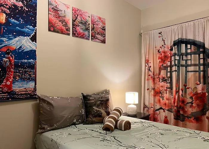 Japan Vibe Near Ayala Feliz Mall 2br 55sqm With Veranda Netflix Prime Hbo Max Pool * 马尼拉