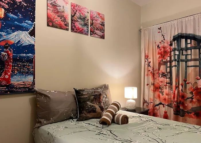 Japan Vibe Near Ayala Feliz Mall 2br 55sqm With Veranda Netflix Prime Hbo Max Pool 马尼拉