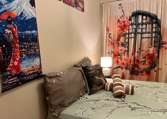 Japan Vibe Near Ayala Feliz Mall 2br 55sqm With Veranda Netflix Prime Hbo Max Pool 公寓 *