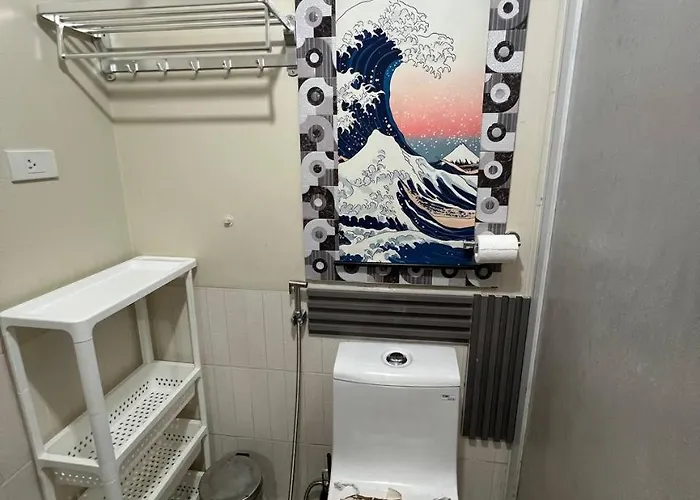 公寓 Japan Vibe Near Ayala Feliz Mall 2br 55sqm With Veranda Netflix Prime Hbo Max Pool